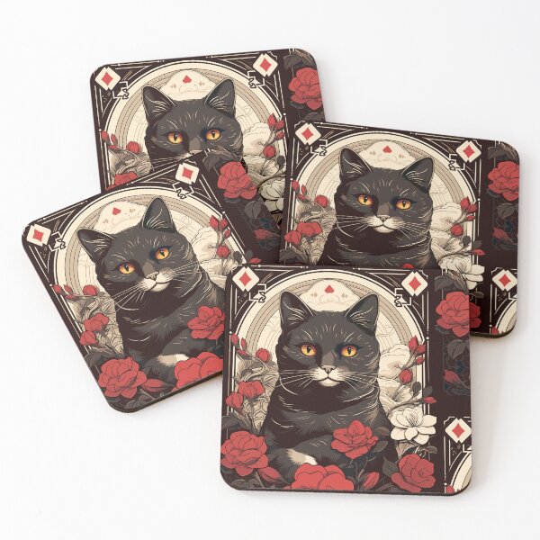 Item preview, Poker Card Majesty: Royal Cat Portrait designed and sold by ngness.