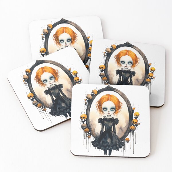 Item preview, Gothic Ginger Girl designed and sold by Pink Pineapple Works.