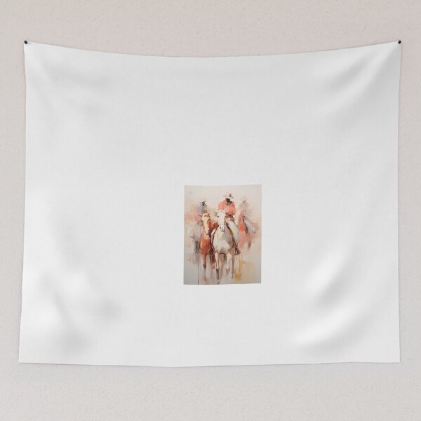 Item preview, a painting of a group of men riding horses designed and sold by Dark Fantasy Store.