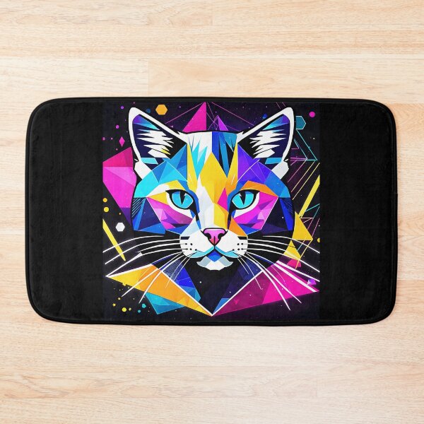 Item preview, Polygonal Cat by Urban Nova Design designed and sold by UrbanNova.