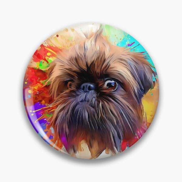 Item preview, Brussels Griffon Splash Art designed and sold by The Digital Compass.