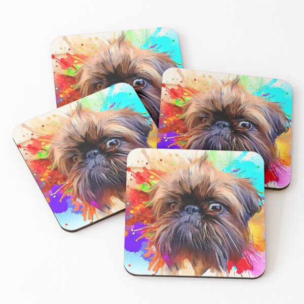 Item preview, Brussels Griffon Splash Art designed and sold by The Digital Compass.