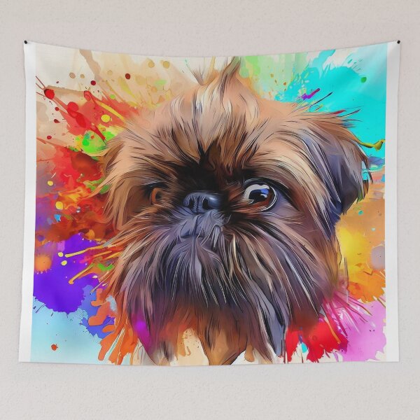 Item preview, Brussels Griffon Splash Art designed and sold by The Digital Compass.