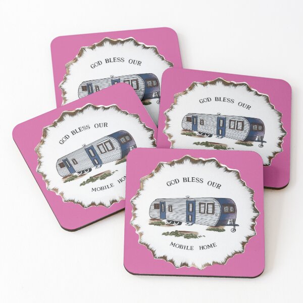 Item preview, God Bless Our Mobile Home designed and sold by UnclePickle.
