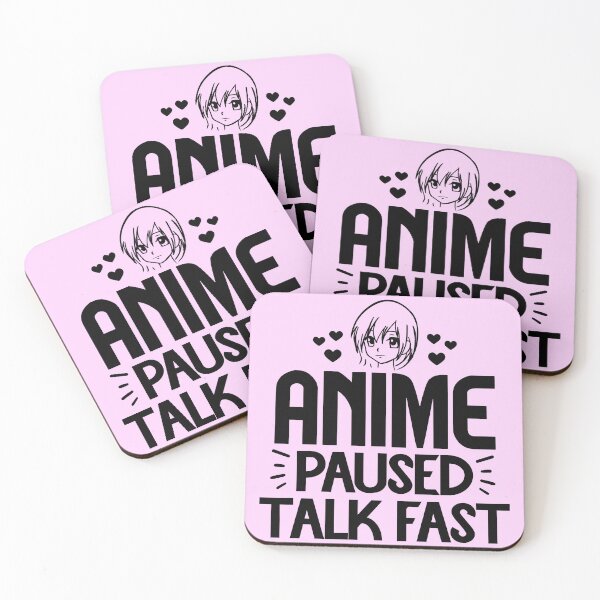 Item preview, Anime Paused: A Swift Conversation designed and sold by QuadMacDesigns.