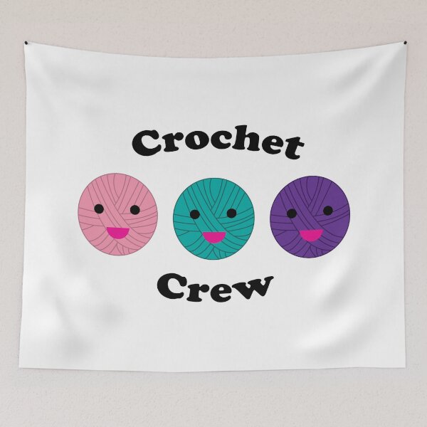 Item preview, Crochet Crew Funny Kawaii Yarn designed and sold by ValeriesGallery.