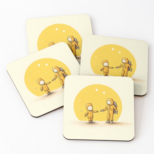 Item preview, Astronaut & Sun Cartoon designed and sold by ArtisimoStudio.