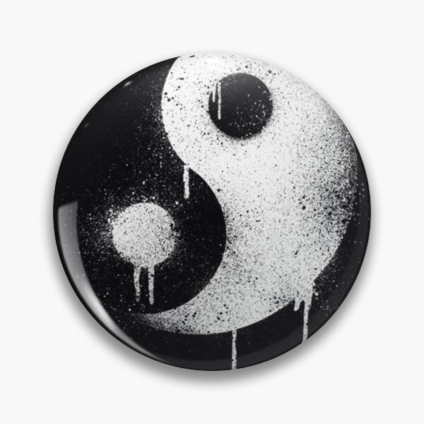 Item preview, Graffiti Zen Master - Spray paint yin yang 	 		 designed and sold by uvkxosxuo26.