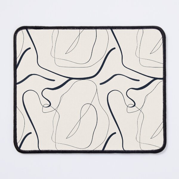Item preview, Minimalistic blue and white abstract pattern designed and sold by CosasAutenticas.