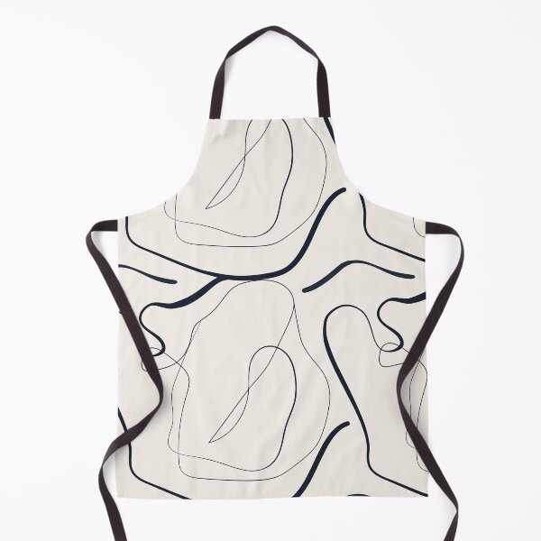 Item preview, Minimalistic blue and white abstract pattern designed and sold by CosasAutenticas.