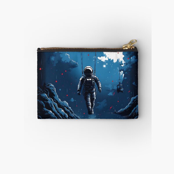 Item preview, Parachuting Astronaut designed and sold by ArtisimoStudio.