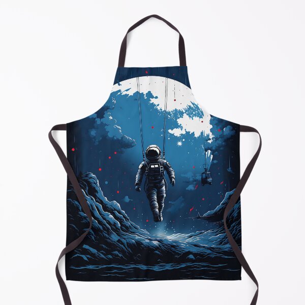 Item preview, Parachuting Astronaut designed and sold by ArtisimoStudio.