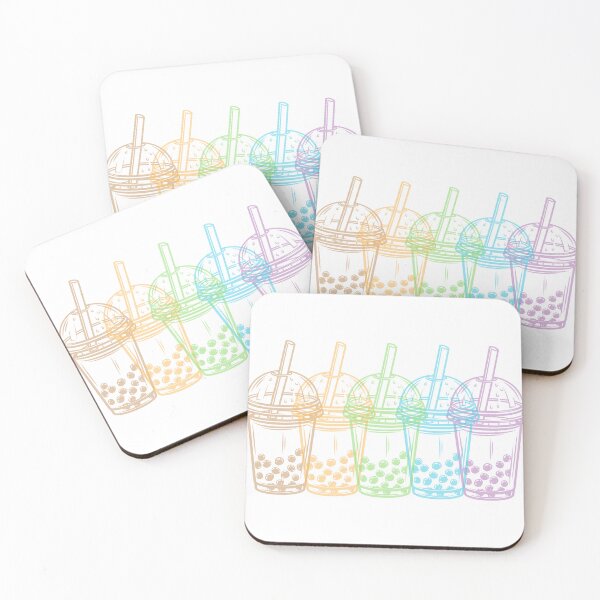 Item preview, Boba Milk Tea Rainbow designed and sold by Cozy-Home10.