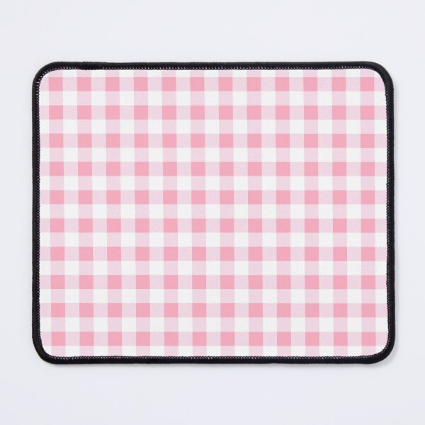 Item preview, Pink plaid gingham checkered pattern  designed and sold by Inktown.