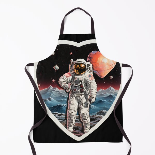 Item preview, Heart Astronaut Sticker designed and sold by ArtisimoStudio.