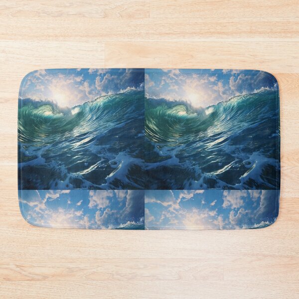 Item preview, Sea Waves Sunny Day Landscape designed and sold by LudwikeArts.