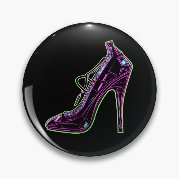 Artikelvorschau, Neonpinker High Heel entworfen und verkauft von WickyWildLife.