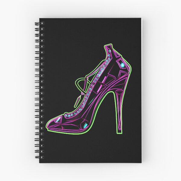 Artikelvorschau, Neonpinker High Heel entworfen und verkauft von WickyWildLife.