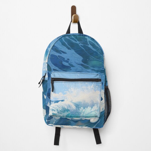 Item preview, Sea Waves Sunny Day Landscape designed and sold by LudwikeArts.