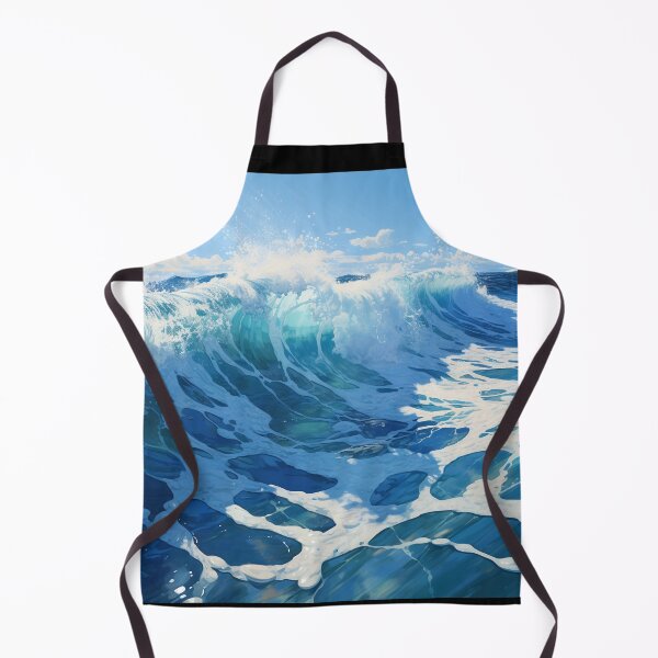 Item preview, Sea Waves Sunny Day Landscape designed and sold by LudwikeArts.