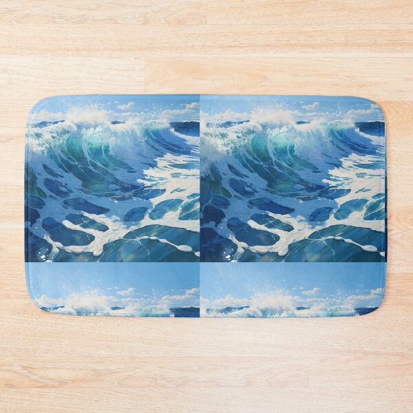 Item preview, Sea Waves Sunny Day Landscape designed and sold by LudwikeArts.