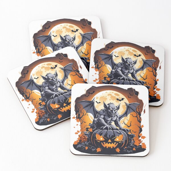 Item preview, Gargoyle on a Halloween pumpkin designed and sold by Laufer15.