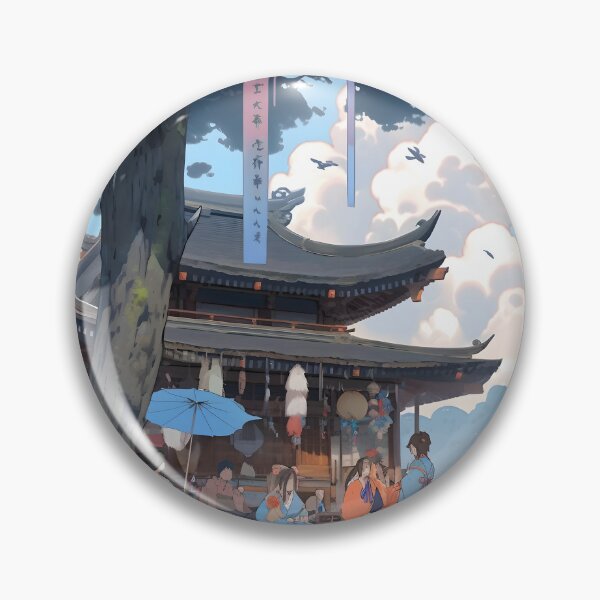 Item preview, Anime Inspired Market Scene designed and sold by dcrc.