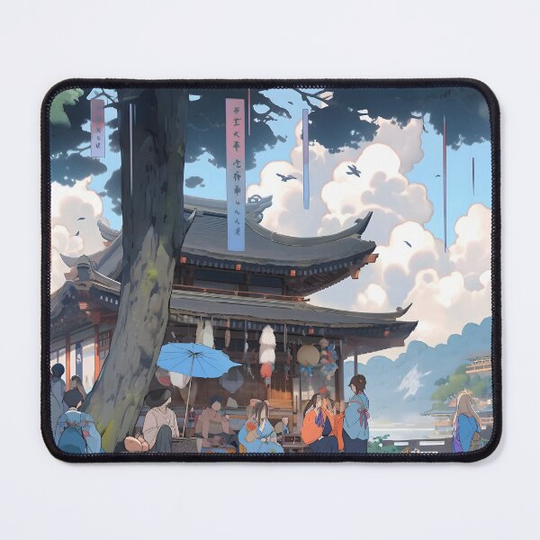 Item preview, Anime Inspired Market Scene designed and sold by dcrc.