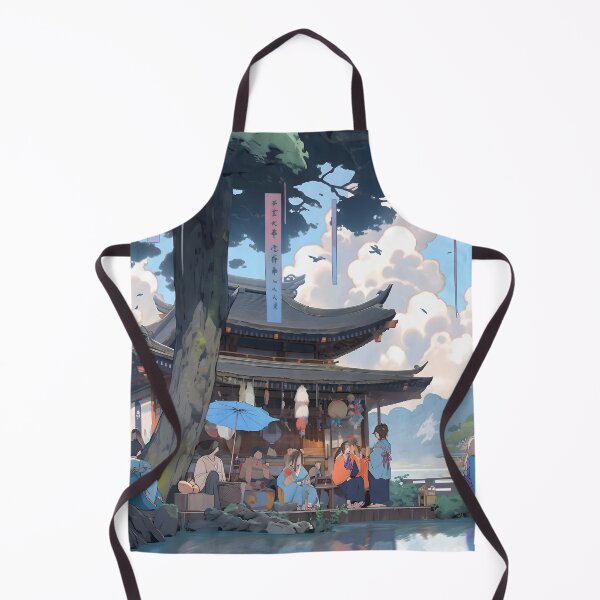 Item preview, Anime Inspired Market Scene designed and sold by dcrc.