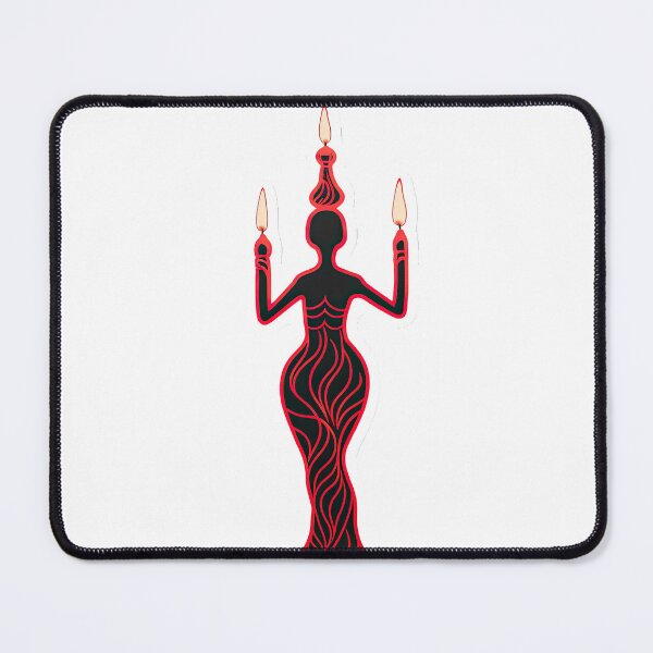 Item preview, Candlestick in the shape of a woman designed and sold by abmkf.