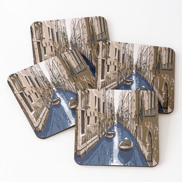 Item preview, Venice landscape designed and sold by KlaudiDesignArt.