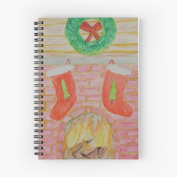 Item preview, Christmas Fireplace  - Painting designed and sold by Michael Keeter.