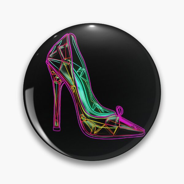 Artikelvorschau, Bunte Neon-High-Heels entworfen und verkauft von WickyWildLife.