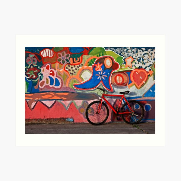 Wall of Color Art Print