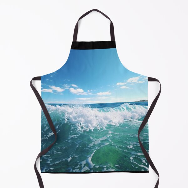 Item preview, Sea Waves Sunny Day Landscape designed and sold by LudwikeArts.