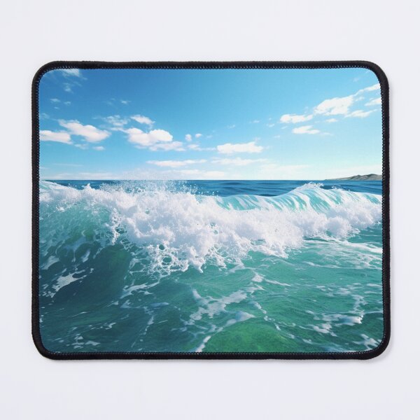 Item preview, Sea Waves Sunny Day Landscape designed and sold by LudwikeArts.