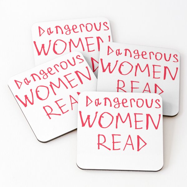 Item preview, Dangerous women read designed and sold by kinpirks.