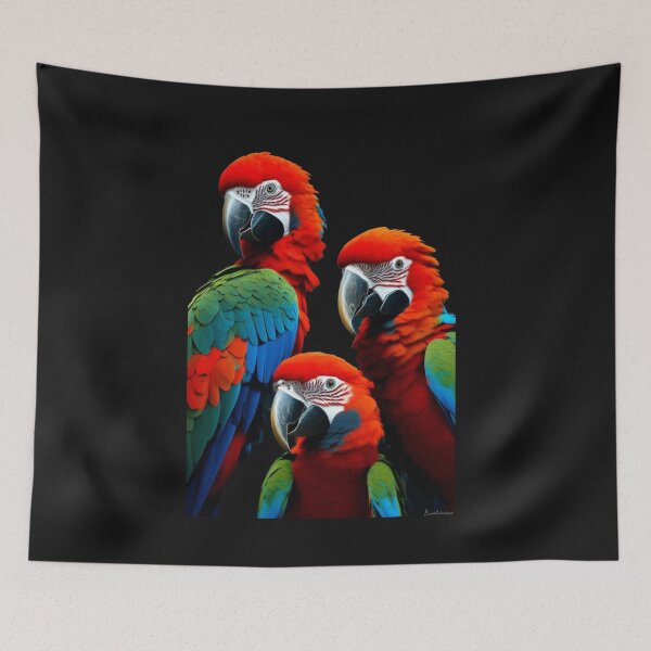 Item preview, Brazilian red macaws designed and sold by Animalissima.