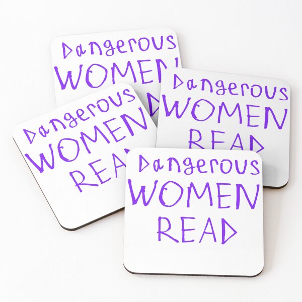Item preview, Dangerous women read designed and sold by kinpirks.