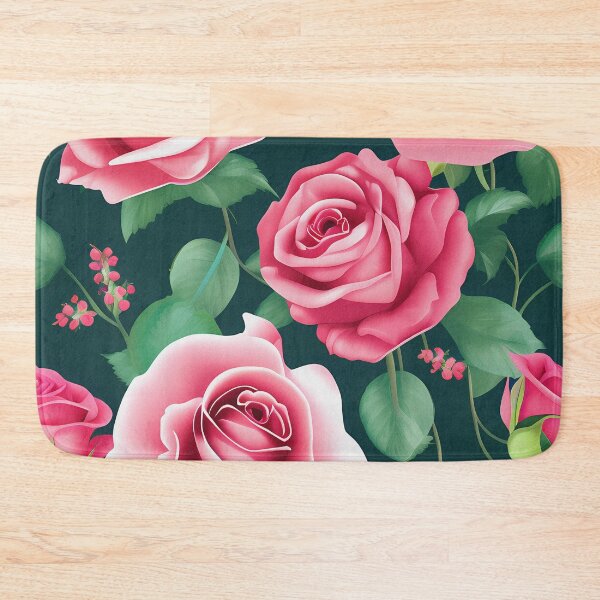 Item preview, A Beautiful Roses Floral Pattern Watercolor Artwork designed and sold by deepakrode7.