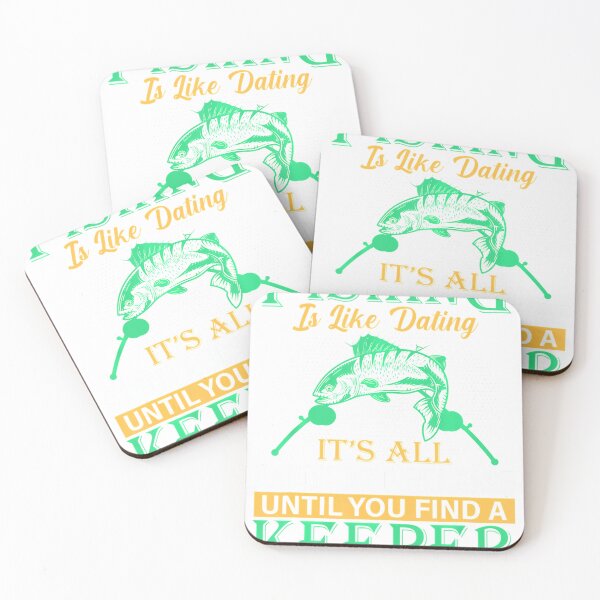 Item preview, Fishing Lovers Fishing is like Dating designed and sold by EvelynDick.