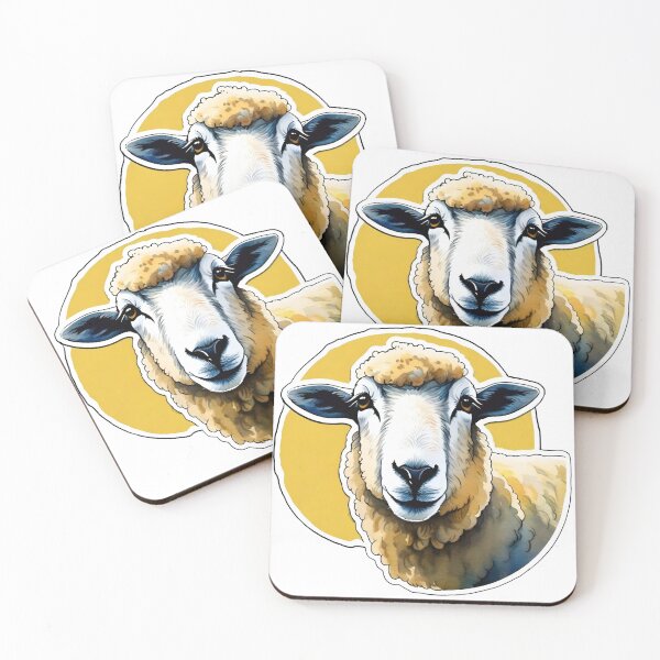 Item preview, Fur, Feathers & Pets Menagerie 01 - Sheep designed and sold by OurBarcode.
