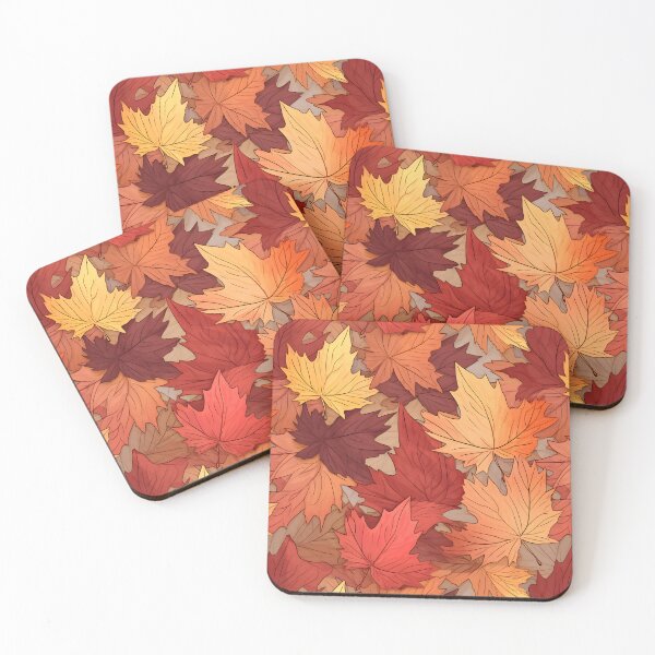 Item preview, Autumn Leaves Pattern 21 designed and sold by DigitalPatternx.