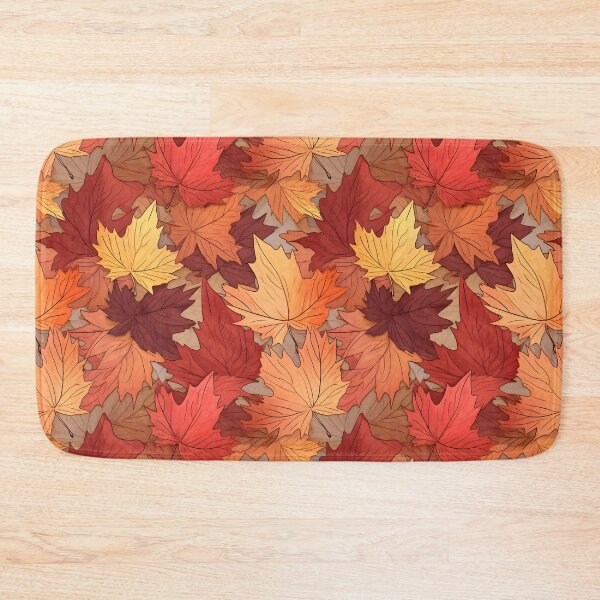 Item preview, Autumn Leaves Pattern 21 designed and sold by DigitalPatternx.