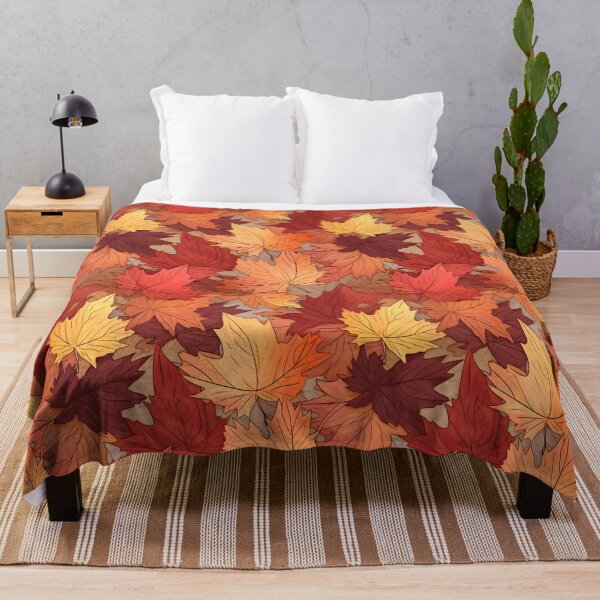 Item preview, Autumn Leaves Pattern 21 designed and sold by DigitalPatternx.