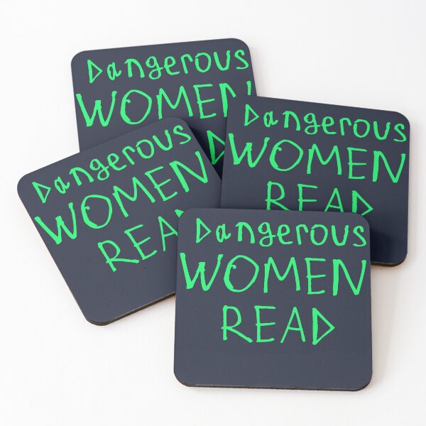 Item preview, Dangerous women read designed and sold by kinpirks.