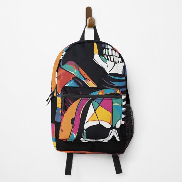 Item preview, Halloween Skull wearing hoodie on colorful background, designed and sold by Art-and-Deco.