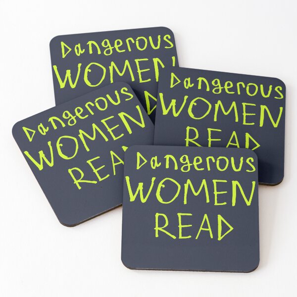 Item preview, Dangerous women read designed and sold by kinpirks.