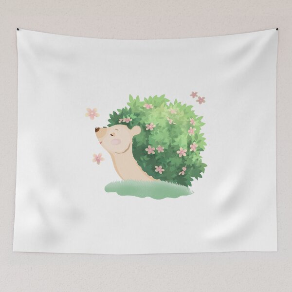 Artikelvorschau, Baby-Igel, besessen von Blumen entworfen und verkauft von spaceopy.