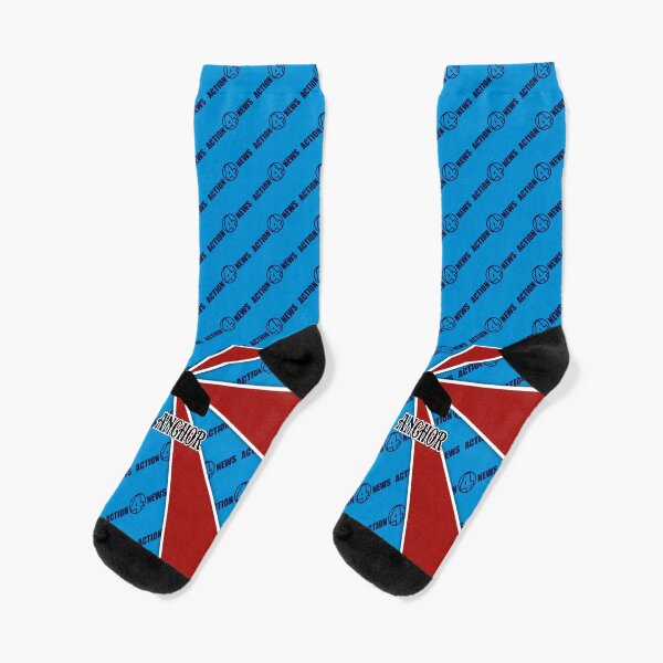 I MUSTACHE U - The News Anchor Socks